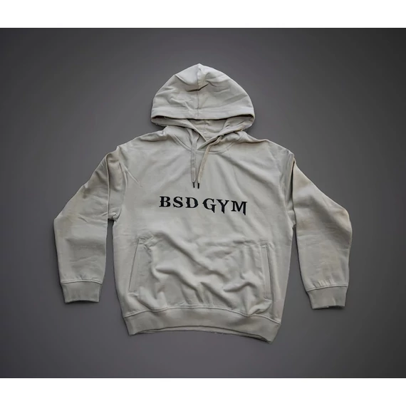 Unisex OVERSIZE kapucnis felső - drappos szürke