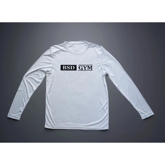 Unisex hosszú ujjú póló - Fehér